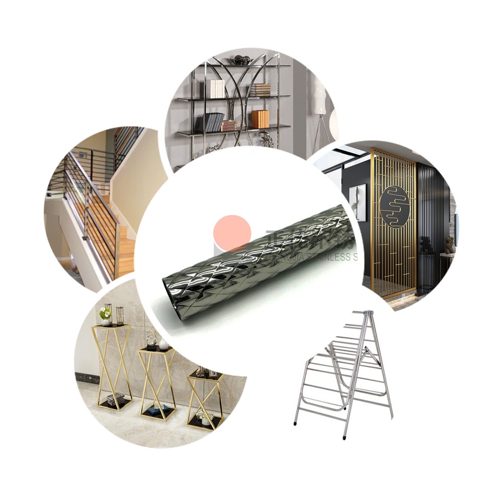 菱形花纹亚搏足球管扶手效果