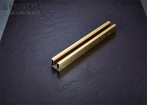 304钛金亚搏足球凹槽管