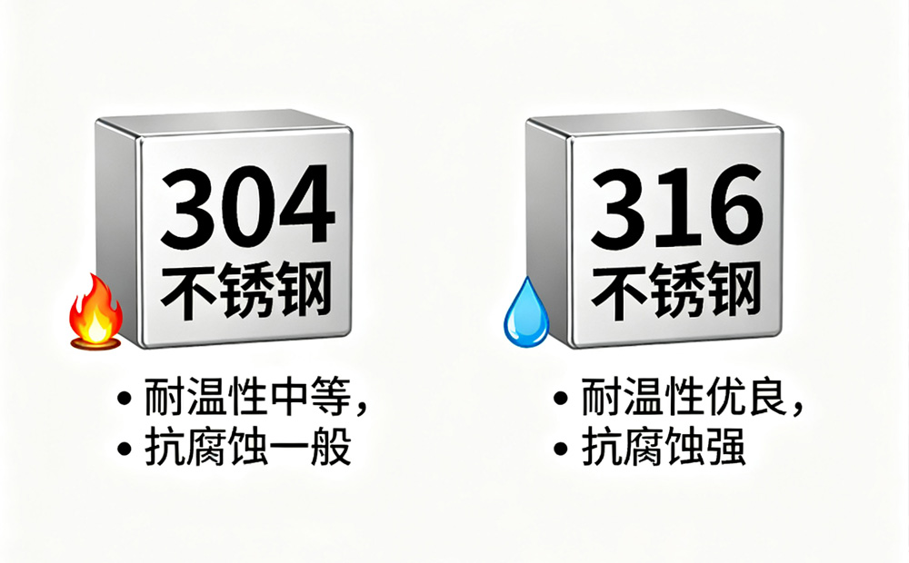 304对比316亚搏足球