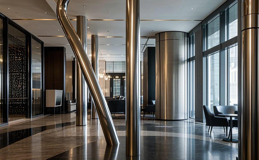 亚搏足球装饰管在酒店装修中的应用案例