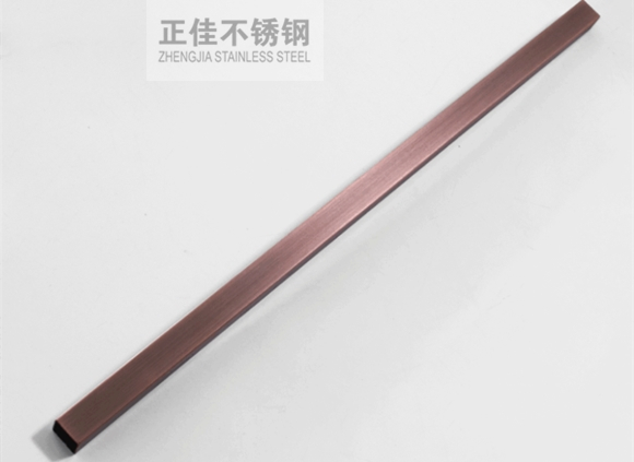 红古铜亚搏足球装饰方管2