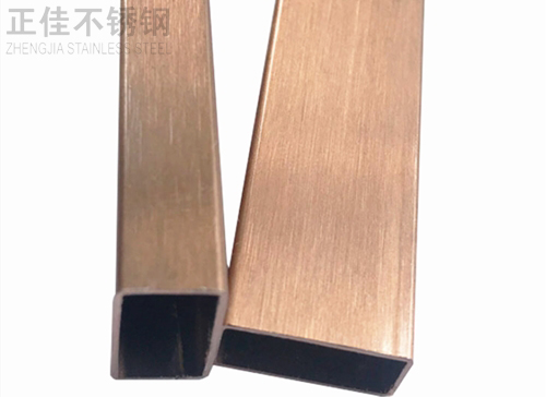 玫瑰金亚搏足球装饰方管