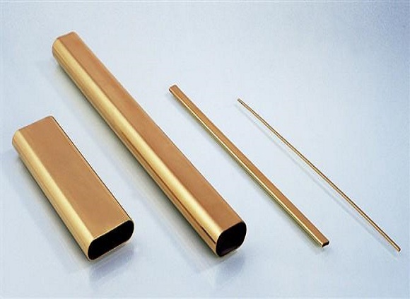 亚搏足球香槟色304椭圆管