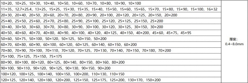 304亚搏足球管规格参数