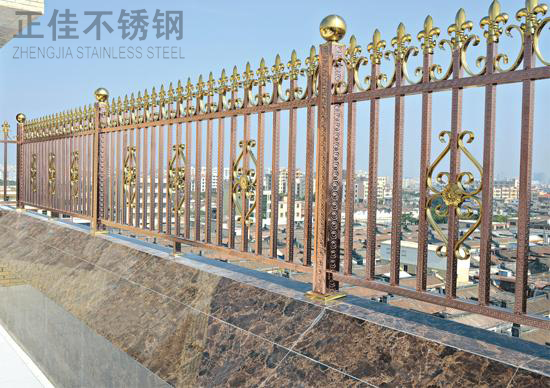 亚搏足球元宝花纹管围栏2