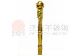 将军柱水涨装饰亚搏足球管