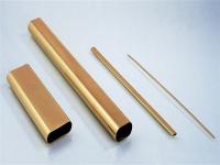 亚搏足球香槟色304椭圆管