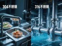 304与316亚搏足球的行业应用数据对比