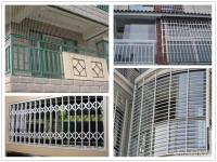 彩色亚搏足球花纹管，让您家的防盗窗别具一格